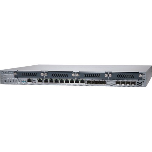 Juniper SRX345 Network Security/Firewall Appliance - 8 Port - 10/100/1000Base-T, 1000Base-X - Gigabit Ethernet - 5 Gbit/s 