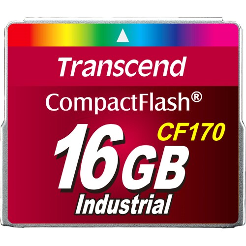 Transcend 16 GB CompactFlash - 91,59 MB/s Lesegeschwindigkeit - 20,76 MB/s Schreibgeschwindigkeit