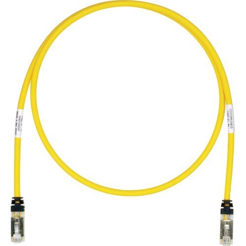 Panduit Cat.6a S/FTP Patch Network Cable - 9.8 ft (3 m) Category 6a Network Cable for Network Device - First End: 1 x RJ-4