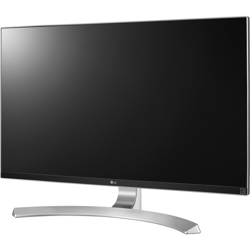 LG 27UD88-W 27" 4K UHD LED LCD Monitor - 16:9 - Textured Black, Silver Spray, High Glossy White - 27" Class - 3840 x 2160 