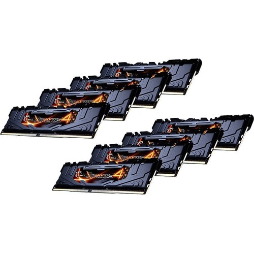G.SKILL Ripjaws 4 RAM Module - 64 GB (8 x 8GB) - DDR4-2800/PC4-22400 DDR4 SDRAM - 2800 MHz - CL15 - 1.25 V - Non-ECC - Unb