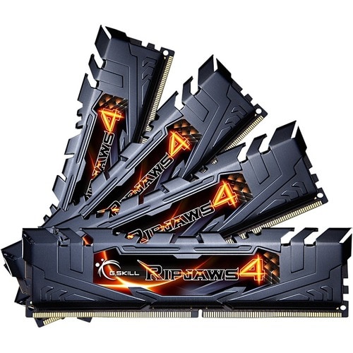 G.SKILL Ripjaws 4 RAM Module - 16 GB (4 x 4GB) - DDR4-2800/PC4-22400 DDR4 SDRAM - 2800 MHz - CL16 - 1.20 V - Non-ECC - Unb