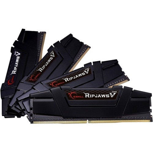 G.SKILL Ripjaws V RAM Module - 64 GB (4 x 16GB) - DDR4-3200/PC4-25600 DDR4 SDRAM - 3200 MHz - CL16 - 1.35 V - Non-ECC - Un