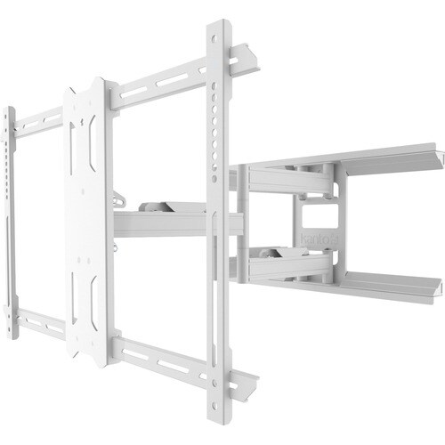 Kanto PDX650W Wall Mount for TV - White - 1 Display(s) Supported - 75" Screen Support - 125 lb Load Capacity - 600 x 400, 
