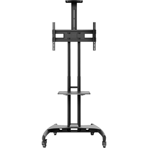 Kanto MTM65PL Mobile TV Mount with Adjustable Shelf for 37-inch to 65-inch TVs - Kanto MTM65PL Height Adjustable Rolling T