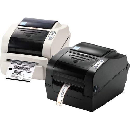 Bixolon SLP-TX423 Desktop Direct Thermal/Thermal Transfer Printer - Monochrome - Label Print - USB - Serial - Parallel - D