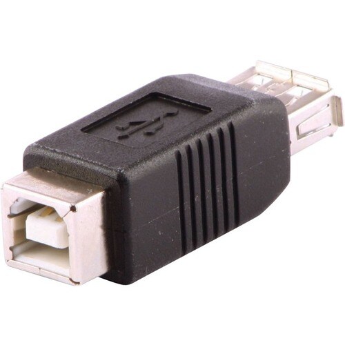 LINDY Data Transfer Adapter - 1 x Type A USB 2.0 USB Female - 1 x Type B USB 2.0 USB Female - Black