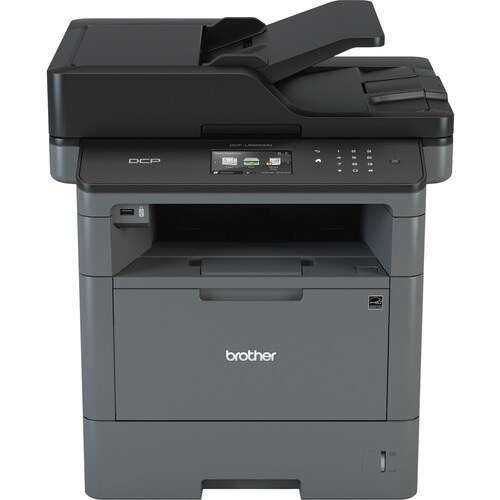 Impresora Láser Multifunción Brother DCP-L5500DN Inalámbrico - Monocromo - Copiadora/Impresora/Escáner - 40 ppm de impresi