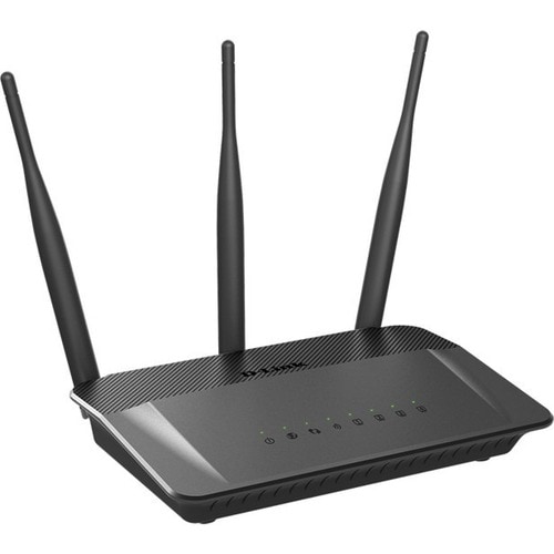 D-Link DIR 809 Wi-Fi 5 IEEE 802.11ac Ethernet Wireless Router - 2.40 GHz ISM Band - 5 GHz UNII Band - 3 x Antenna(3 x Exte