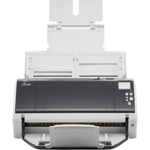 Fujitsu fi-7480 Sheetfed Scanner - 600 dpi Optical - 24-bit Color - 8-bit Grayscale - 80 ppm (Mono) - 80 ppm (Color) - Dup