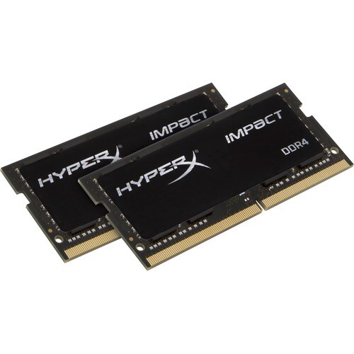 Kingston HyperX Impact 32GB (2 x 16GB) DDR4 SDRAM Memory Kit - 32 GB (2 x 16GB) - DDR4-2400/PC4-19200 DDR4 SDRAM - 2400 MH