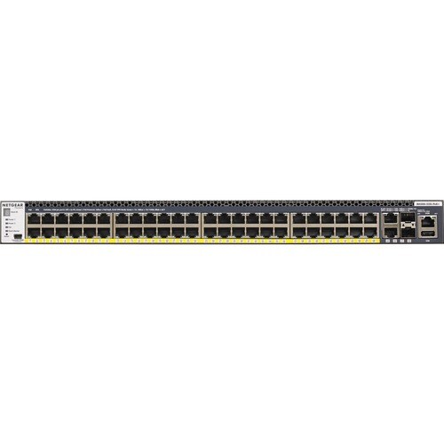 Netgear M4300 48 Ports Manageable Layer 3 Switch - 3 Layer Supported - Twisted Pair, Optical Fiber