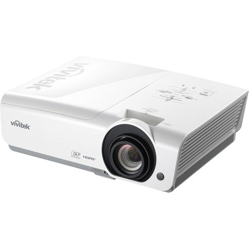 Vivitek DH976-WT 3D Ready DLP Projector - 16:9 - 1920 x 1080 - Front - 1080p - 2500 Hour Normal Mode - 3500 Hour Economy M