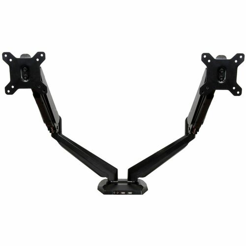 StarTech.com Dual Monitor Arm - USB Hub and Audio Ports in Base - Monitors up to 30â€ - VESA Monitor Stand Desk Mount - H