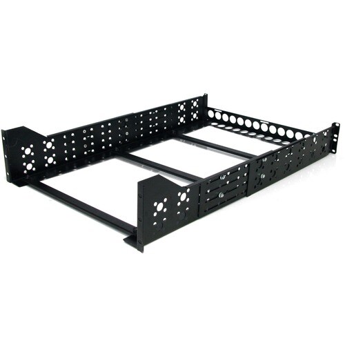 StarTech.com 3U Fixed 19" Adjustable Depth Universal Server Rack Rails - 97.52 kg Load Capacity