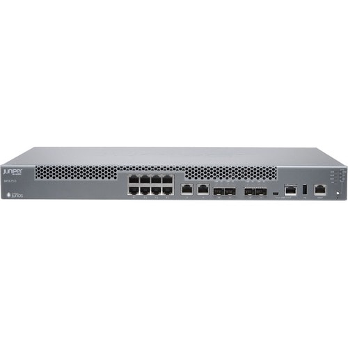 Juniper NFX250 Network Services Platform - 10 RJ-45 - 10 Gbit/s - 10 Gigabit Ethernet - 4 x Expansion Slots - SFP, SFP+ - 