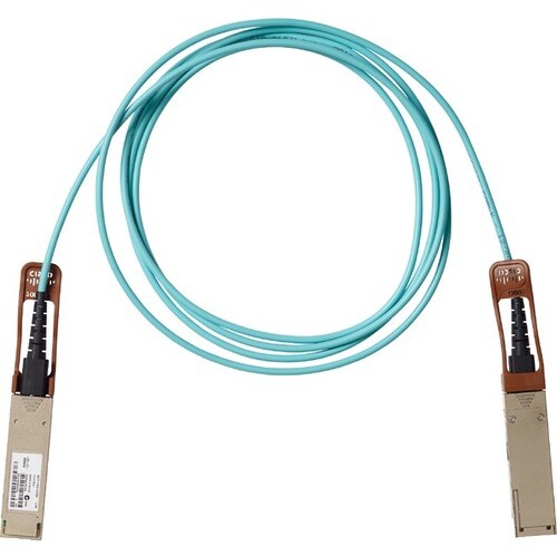 Cisco 20 m Fibre Optic Network Cable for Network Device - First End: 1 x QSFP Network - Second End: 1 x QSFP Network - 100