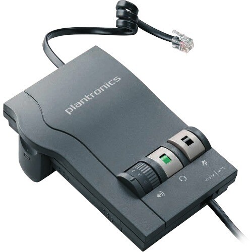 Plantronics Vista M22 Amplificador de auscultador para Fone de ouvido, PBX