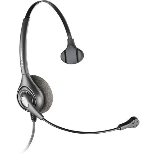 Plantronics SupraPlus Com fios Headset Mono Fone de ouvido - Monaural - Semi-aberto - 150 Ohm - 100 Hz para 10 kHz - Cance