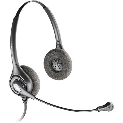 Plantronics SupraPlus Com fios Headset Estéreo Fone de ouvido - Binaural - Circum-auditivo - Cancelamento de ruído Microph