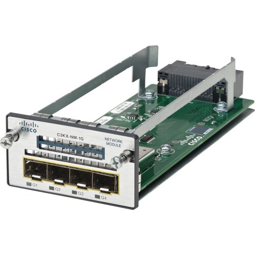 Cisco C3KX-NM-10G Módulo rede - 4 x Slots de expansão