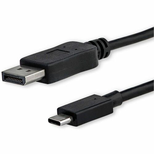 StarTech.com 3ft/1m USB C to DisplayPort 1.2 Cable 4K 60Hz - USB Type-C to DP Video Adapter Monitor Cable HBR2 - TB3 Compa