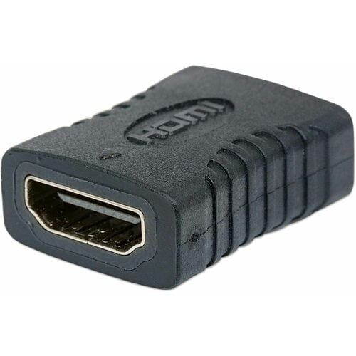 Cople HDMI hembra a hembra - 3840 x 2160 Supported - Oro Contacto - Negro