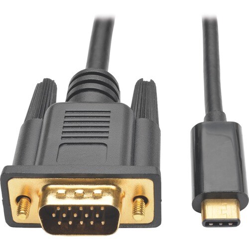 Tripp Lite USB C to VGA Adapter Cable Converter 1080p M/M USB Type C to VGA, USB-C, USB Type-C 16ft 16' - USB/VGA for Smar