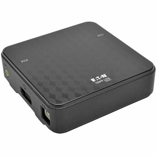 Tripp Lite by Eaton 2-Port DisplayPort KVM Switch 4K 60 Hz with Audio Cables and USB Peripheral Sharing - 2 Computer(s) - 