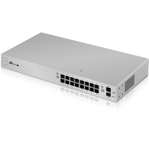 Ubiquiti UniFi US-16-150W Ethernet Switch - 16 Ports - Manageable - Gigabit Ethernet - 1000Base-X, 1000Base-T - 2 Layer Su