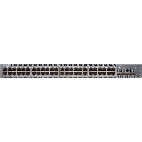 Juniper EX3400-48T Layer 3 Switch - 48 Ports - Manageable - Gigabit Ethernet, 10 Gigabit Ethernet, 40 Gigabit Ethernet - 4