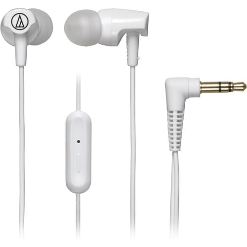 Audio-Technica SonicFuel In-ear Headphones with In-line Mic & Control - Stereo - Mini-phone (3.5mm) - Wired - 16 Ohm - 20 