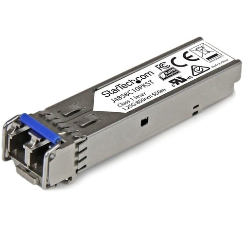StarTech.com 10 pack HPE J4859C Compatible SFP Module 1000BASE-LX - 1GbE Gigabit Ethernet Single Mode/Multi Mode Fiber Tra