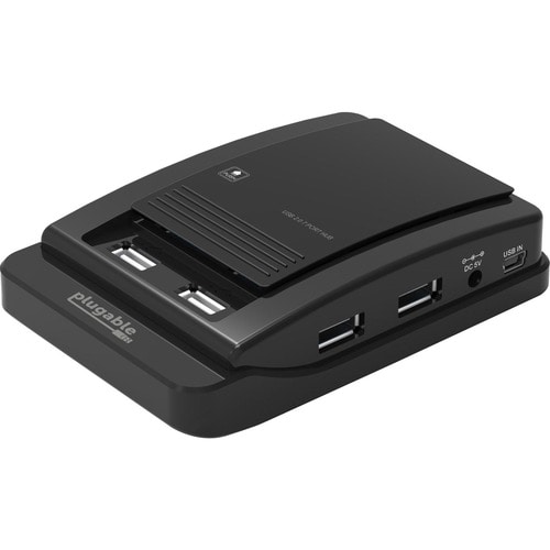 Plugable USB 2.0 7-Port High Speed Hub - with 15W Power Adapter