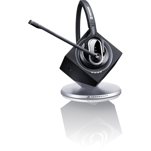 Cuffie Sennheiser DW Pro1 Wireless Over-the-head Mono - Nero - Monoaurale - Supra-aural - 18000 cm - DECT - Cancellazione 