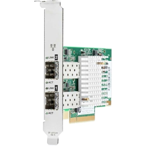 HPE 562SFP+ 10 Gigabit-Ethernet-Karte für Server - 10GBase-X - Plug-in-Karte - PCI Express 3.0 x8 - 2 Anschluss(e) - Glasf