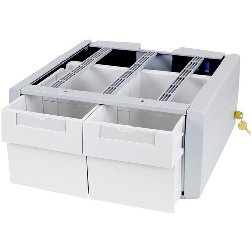 Ergotron Drawer - 453.6 g Load Capacity - 457.2 mm Length x 457.2 mm Width241.3 mm Height - Grey