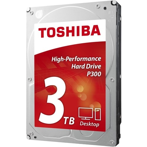 Toshiba P300 3 TB Hard Drive - 3.5" Internal - SATA (SATA/600) - 7200rpm - Bulk