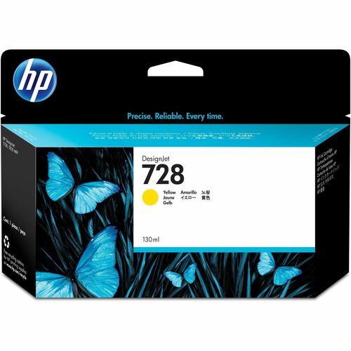 HP 728 Original Jato de tinta Tinteiro - Amarelo Pack