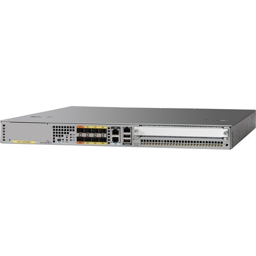 Cisco ASR 1000 ASR 1001-X Router - Recondicionado - Porta de gestão - 9 - Ethernet de 10 Gigabit - Montável sobre rack