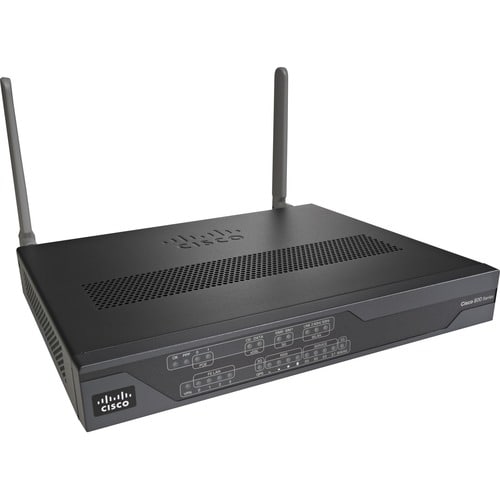 Cisco 880 C881 Router - Recondicionado - 5 Portas - Porta de gestão - Fast Ethernet - Secretária