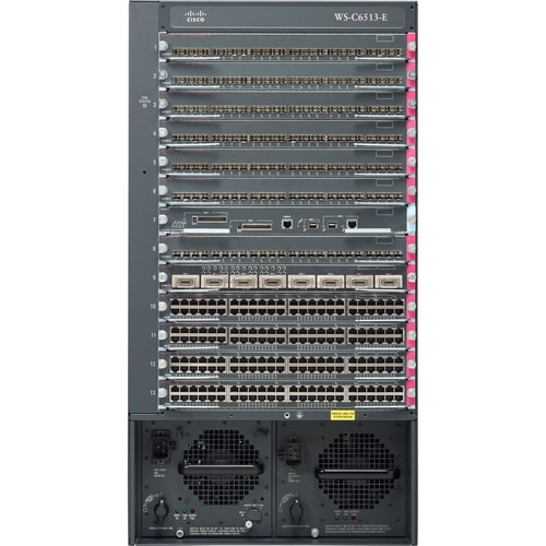 Châssis de Commutateur Cisco Catalyst 6500-E 6513-E Gérable - Remis à Neuf - 3 Couche supportée - Montable en rack