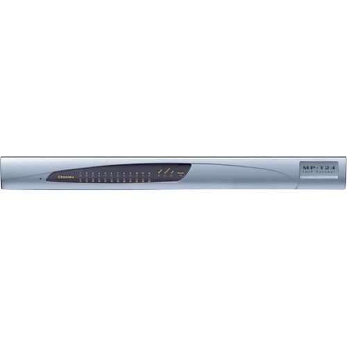 AudioCodes MediaPack 124 VoIP Gateway - 1 x RJ-45 - 16 x FXS - Management Port - 1U High