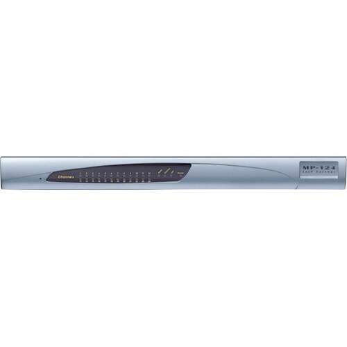 AudioCodes MediaPack 124 VoIP Gateway - 1 x RJ-45 - 16 x FXS - Management Port - 1U High