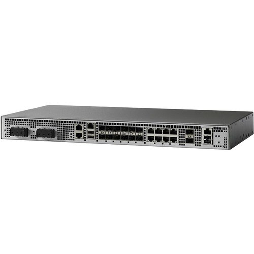 Cisco ASR 920 ASR-920-12CZ-D Router - 8 Portas - 8 RJ-45 Port(s) - Porta de gestão - 14 - 4 GB - Ethernet de 10 Gigabit - 