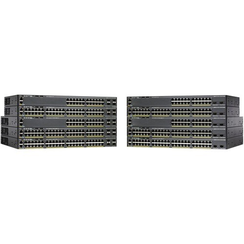 Commutateur Ethernet Cisco Catalyst 2960-X 2960X-48FPD-L 48 Ports Gérable - 10/100/1000Base-T - Remis à Neuf - 2 Couche su
