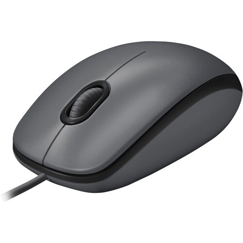 MOUSE COM FIO LOGITECH M100 PRETO B