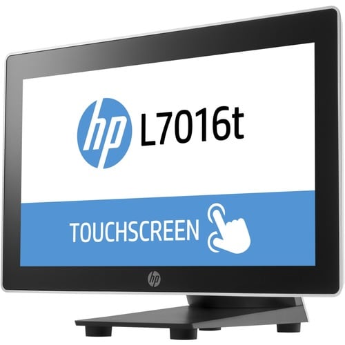 HP L7016t LCD Touchscreen Monitor - 16:9 - 8 ms - 15.6" Viewable - Projected Capacitive - 1366 x 768 - WXGA - Black - 3 Year