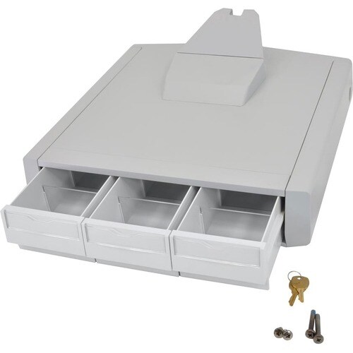 Ergotron SV Primary Storage Drawer, Triple - Grey