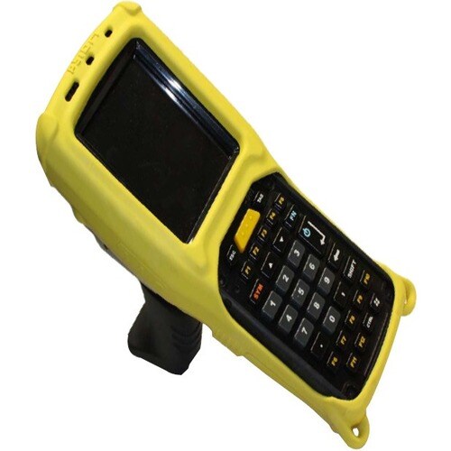 Coque Zebra - pour Zebra Ordinateur mobile - Jaune - Caoutchouc